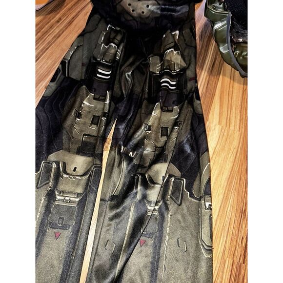 HALO Boys' Sz M 8/10 Master Chief 2PC‎ Classic Muscle Halloween Costume 8 10 - Picture 5 of 8